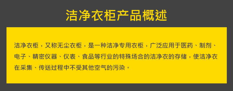 洁净衣柜_无尘衣柜